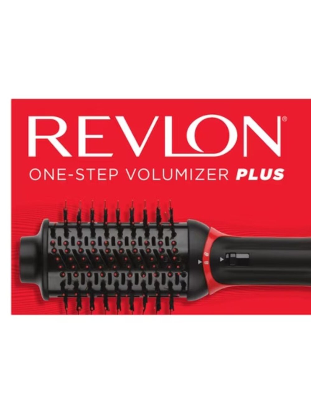 Revlon One-Step Volumizer PLUS Hair Dryer and Hot Air Brush, Black